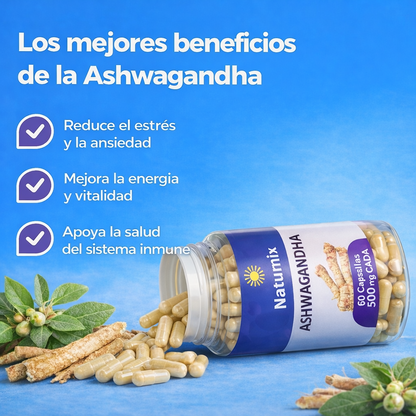 ASHAFUEL Ashwagandha – Estrés & Equilibrio Mental