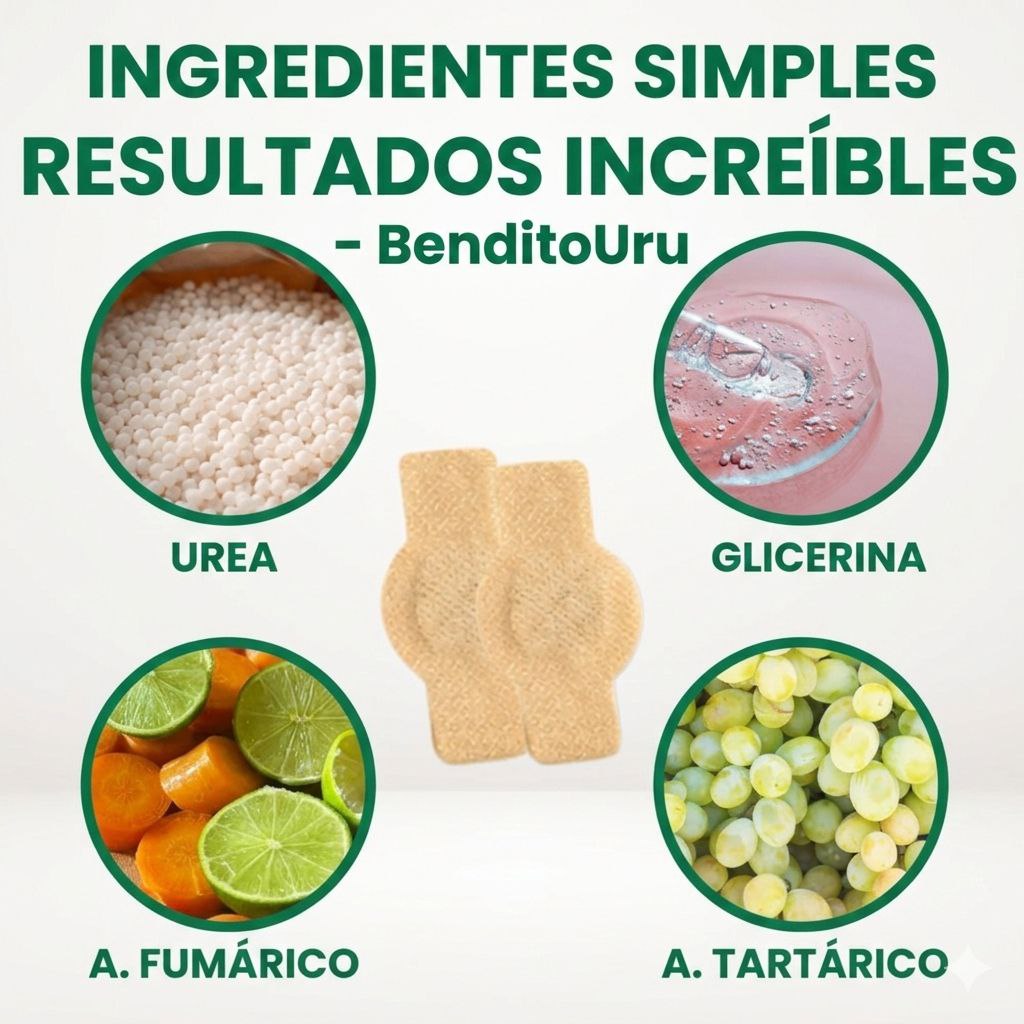 BenditoUru - Parches Antihongos - Eliminan Hongos y Regeneran tus Uñas