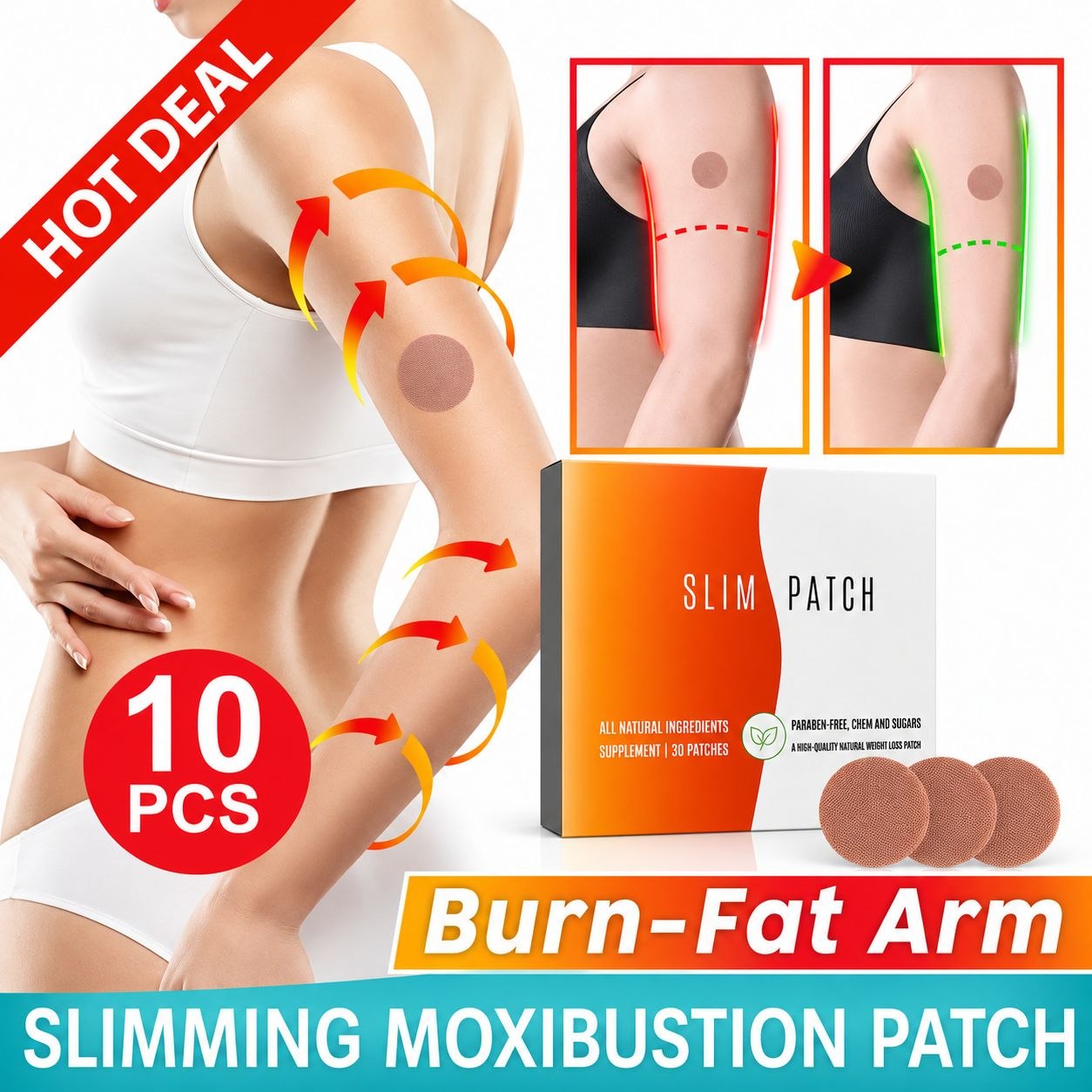 "SlimPatch™ — Bajá de Peso Mientras Dormís | Oferta 2x1 por Hoy"