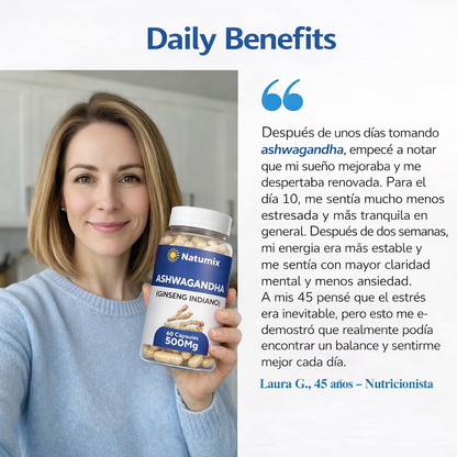 ASHAFUEL Ashwagandha – Estrés & Equilibrio Mental