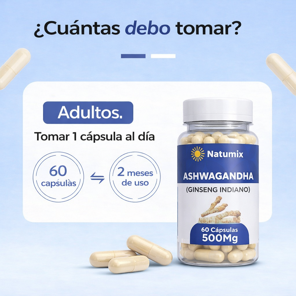 ASHAFUEL Ashwagandha – Estrés & Equilibrio Mental